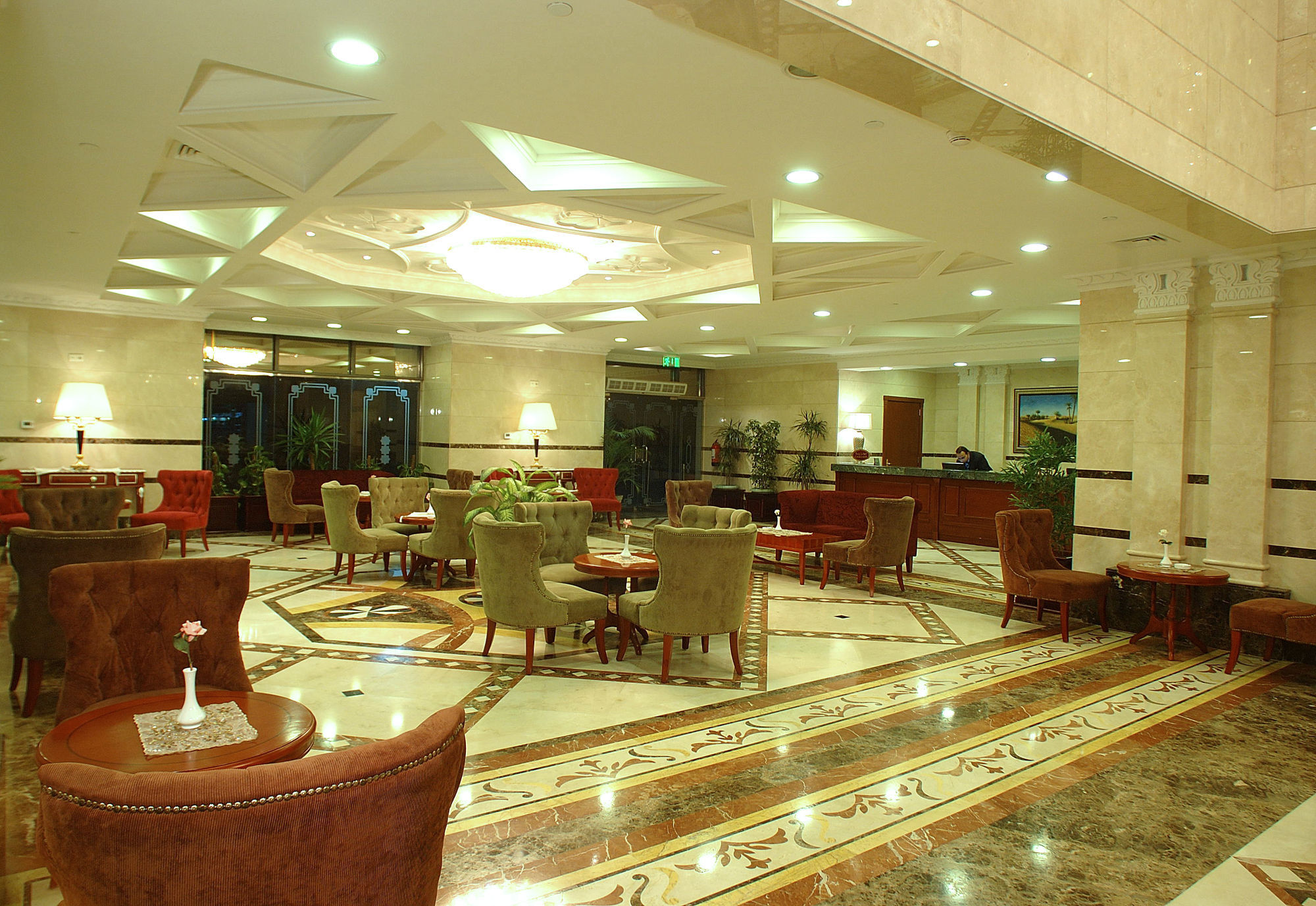 Shaza Regency Plaza Al Madinah Hotel Medina Eksteriør billede Lobby